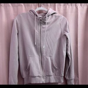 Women light pink hoodie
